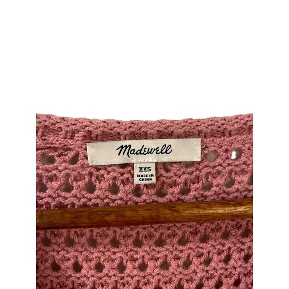 MADEWELL Open-Stitch Austen Pullover Sweater Women’s XXS - Picture 5 of 7